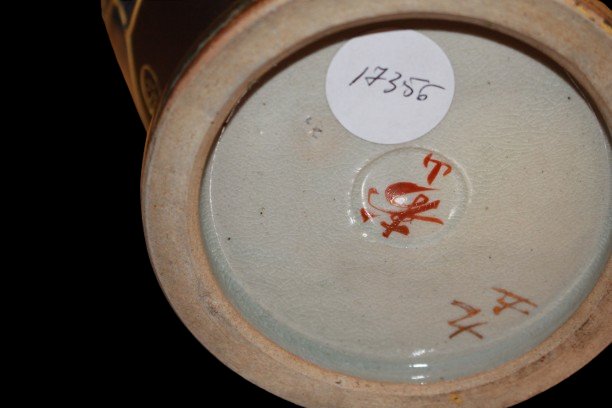 Paire de Vases Japonais Satsuma à Décor Figuratif – XIXe Siècle-photo-3