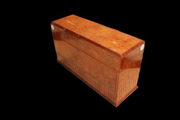 Cave à Liqueur Française Napoléon III avec Carafes – XIXe Siècle-photo-4