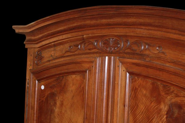 Grande armoire ancienne française style provençal en noyer, XVIIIe siècle-photo-2