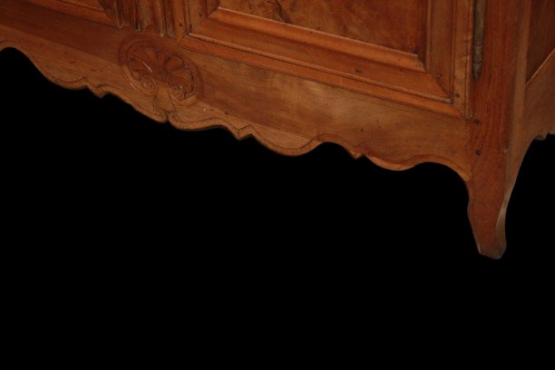 Grande armoire ancienne française style provençal en noyer, XVIIIe siècle-photo-4
