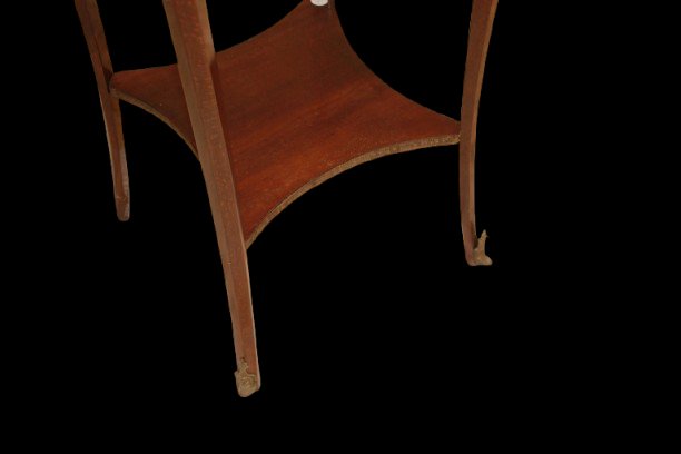 French Gueridon Side Table From The 1800s, Louis XV Style-photo-4