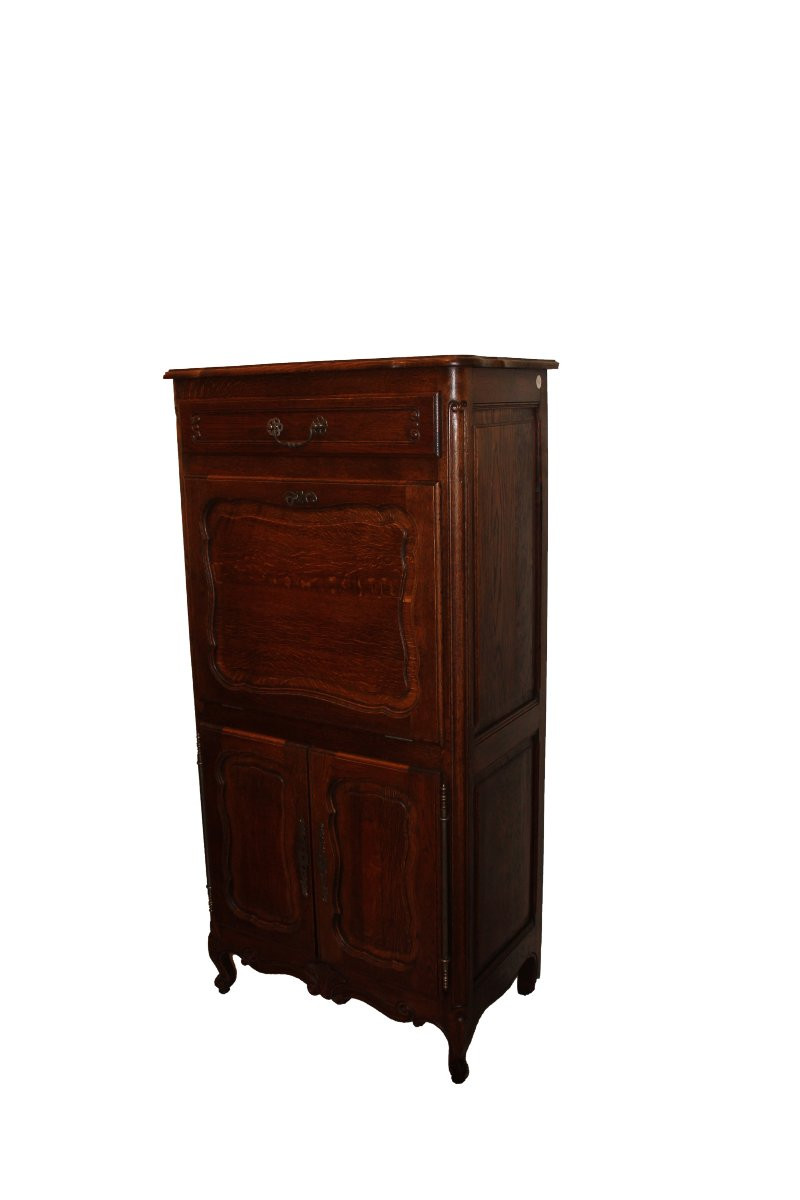 Secrétaire provençal français antique de 1800-photo-2