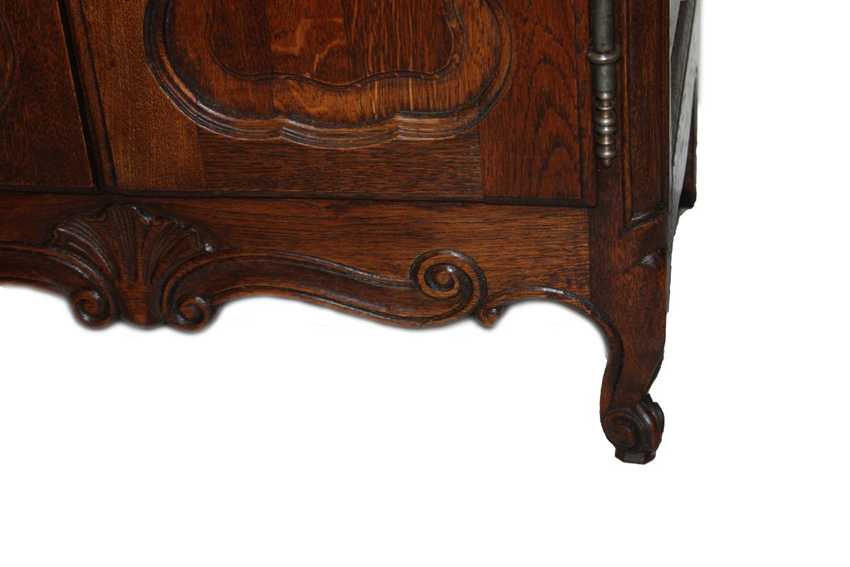 Secrétaire provençal français antique de 1800-photo-1