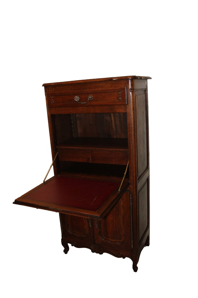 Secrétaire provençal français antique de 1800-photo-2