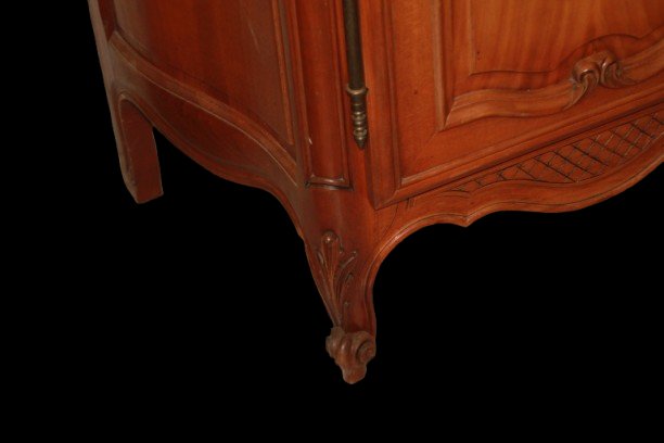 Large Provençal Cherry Wood Sideboard With 4 Doors, 20th Century-photo-4