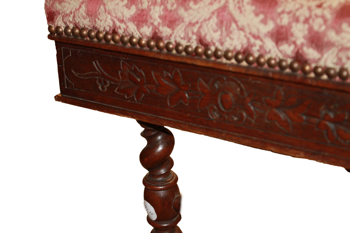 19th-century French Kneeling Chair Made Of Oak-photo-1