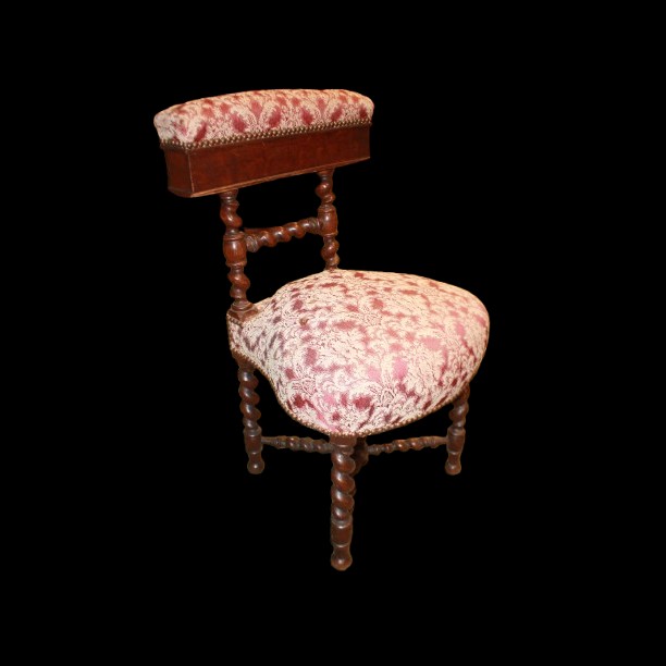 19th-century French Kneeling Chair Made Of Oak