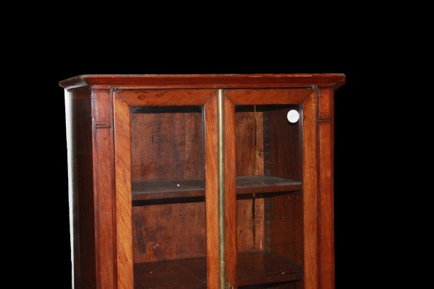 Buffet français avec vitrine et plateau de bureau de style Empire de la première moitié du 19èm-photo-3