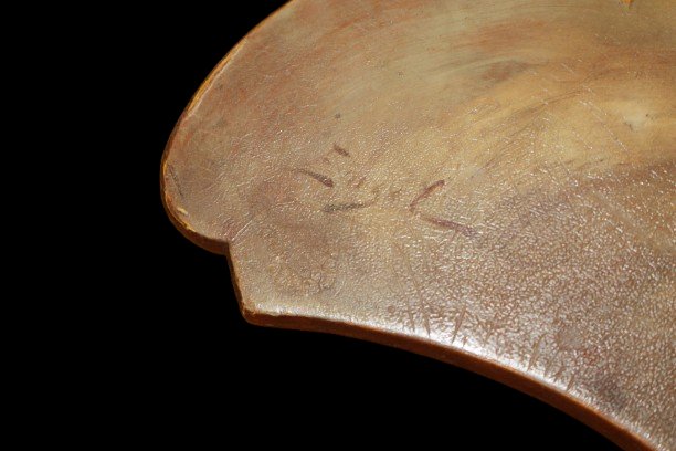 Ensemble de 4 tables gigognes françaises peintes avec scènes allégoriques romantiques, -photo-4