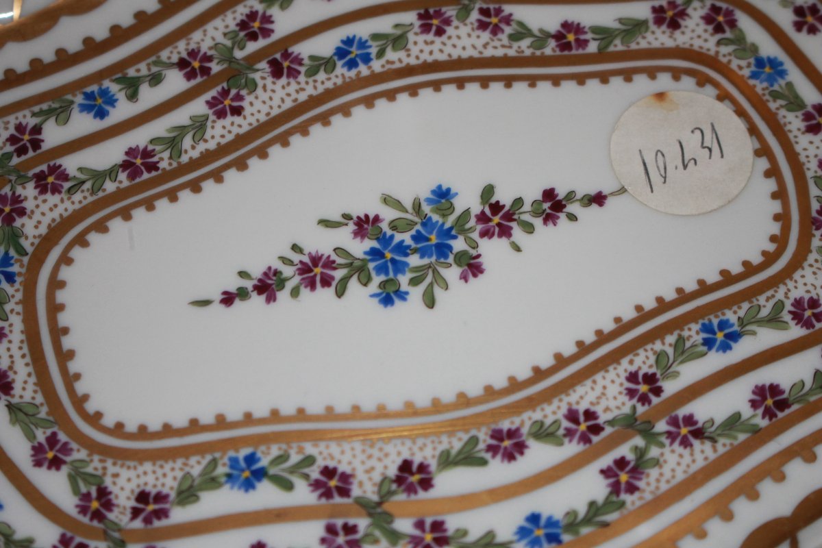 Vide-Poches en Porcelaine Europe du Nord – XIXe Siècle-photo-4