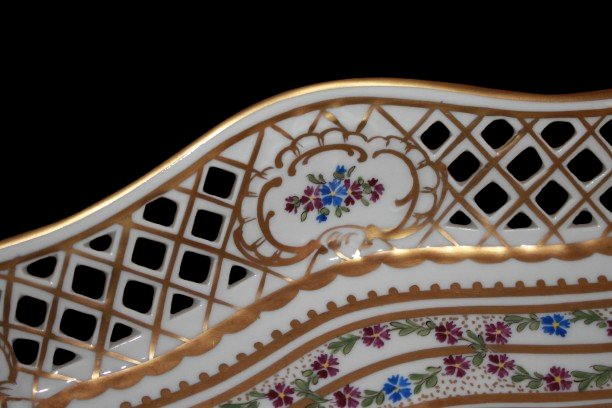 Vide-Poches en Porcelaine Europe du Nord – XIXe Siècle-photo-2
