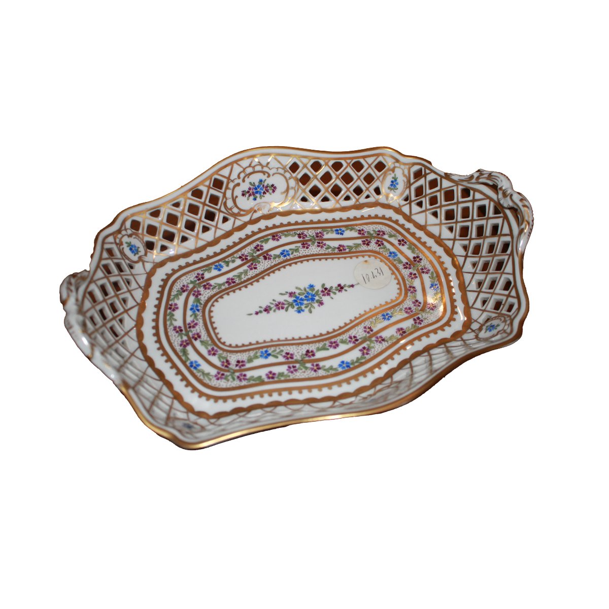 Vide-Poches en Porcelaine Europe du Nord – XIXe Siècle