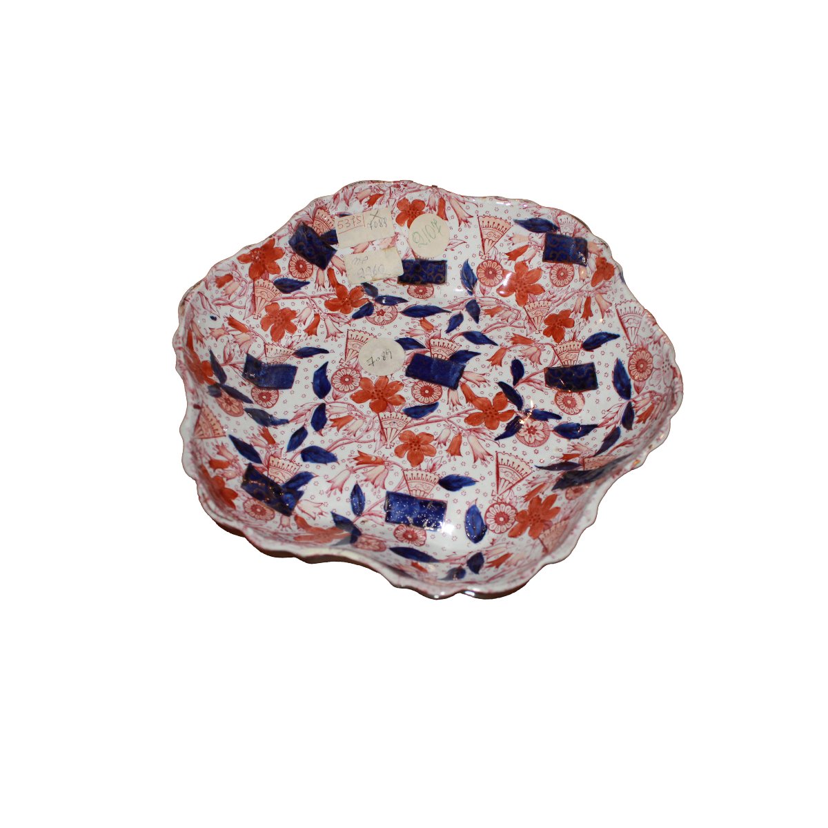 19th-century English Centerpiece Plate In The Japanese Imari Style