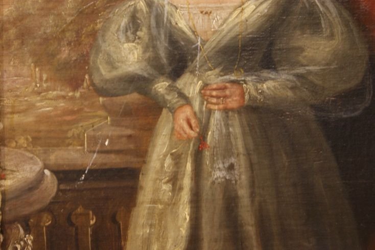 Oil On Panel, English, -photo-4