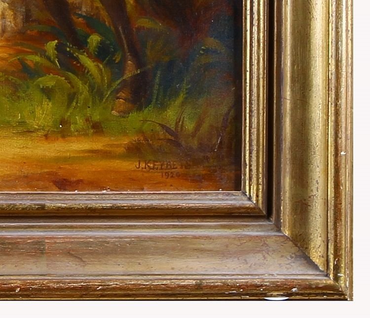 Oil On Canvas, English Painting -photo-4