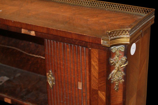 Petit bureau bonheur-du-jour français style Louis XV en bois de rose, milieu XIXe siècle-photo-2
