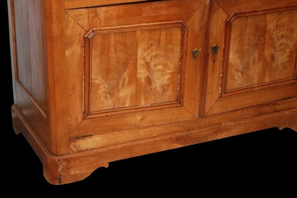Large Louis Philippe Sideboard In Light Mahogany, 19th Century-photo-3