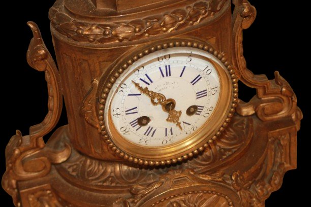 19th-century French Table Clock In An Eclectic Style-photo-2