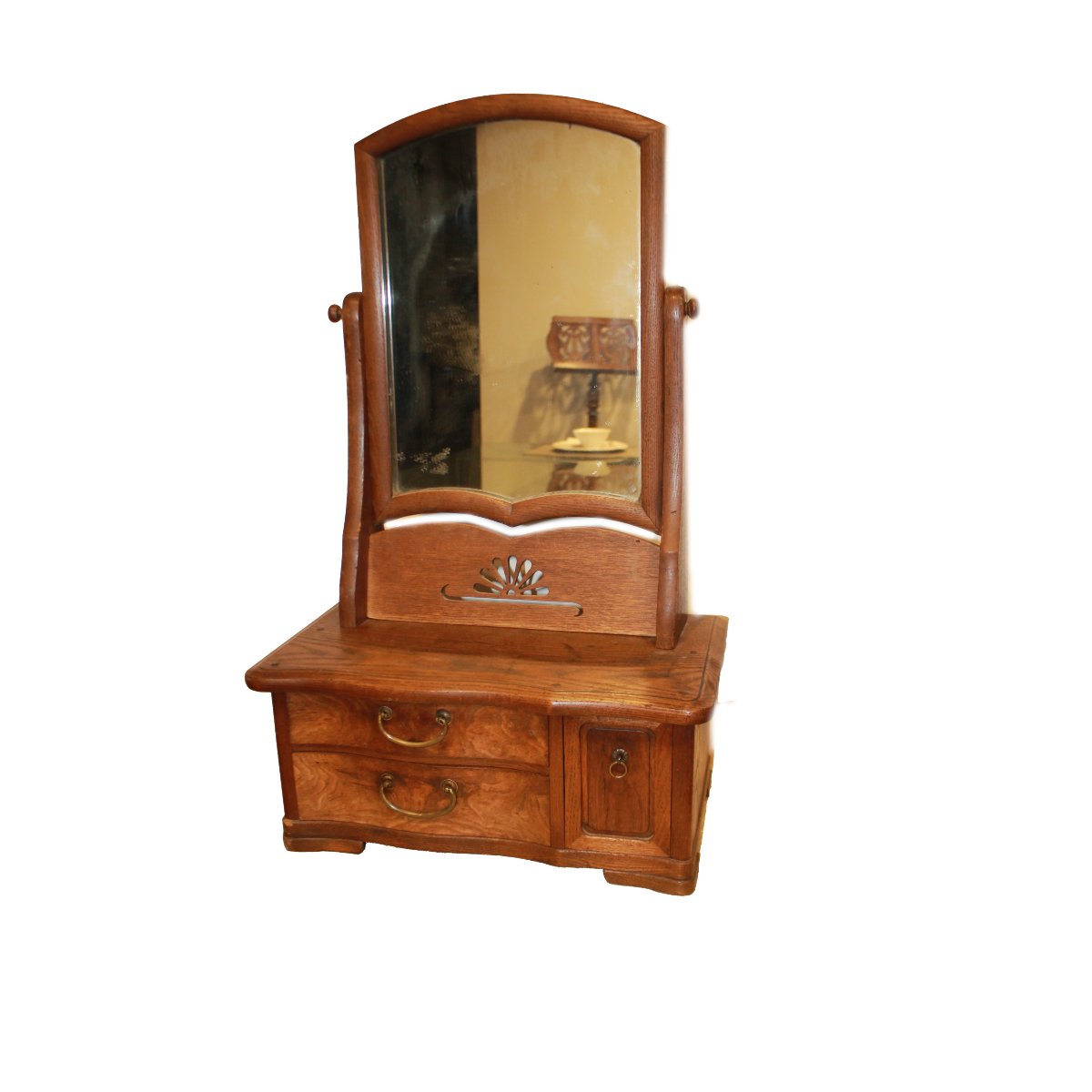 Antique Freestanding Vanity Mirror