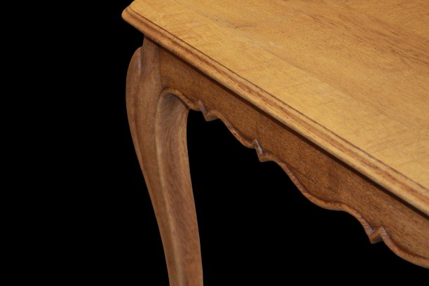 Table de salle à manger française extensible style Provençal en chêne, fin XIXe siècle-photo-3