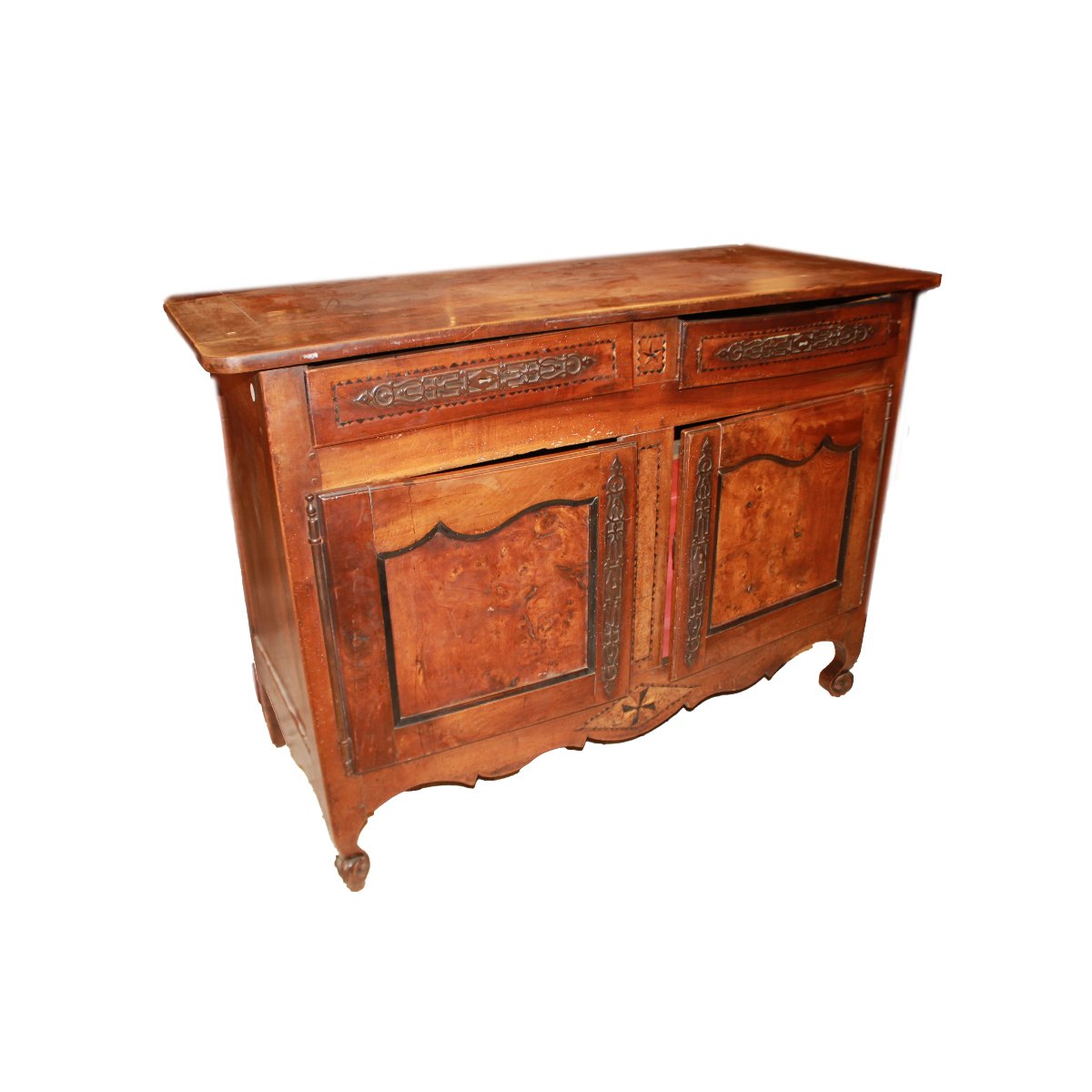 Buffet français style Provençal avec incrustations décoratives, seconde moitié XIXe siècle