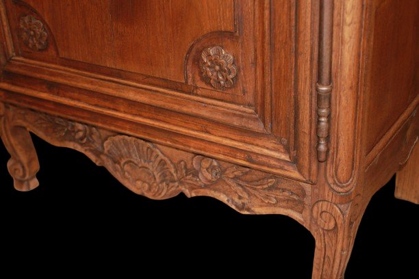 Small 19th-century Provençal-style Sideboard Made Of Oak-photo-4