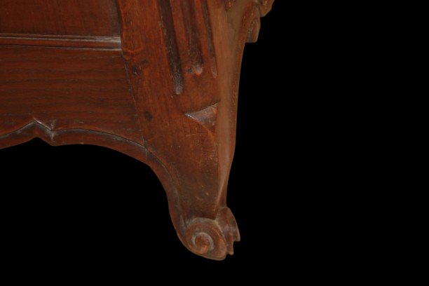 Provençal French Sideboard From The Second Half Of The 1800s, Made Of Solid Oak-photo-2