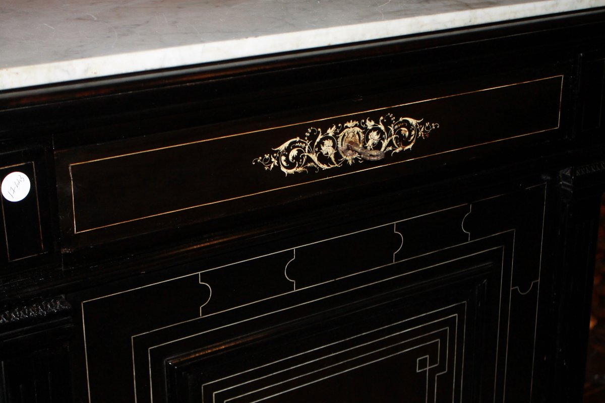 Elegant Lombard Sideboard From The Early 19th Century-photo-2