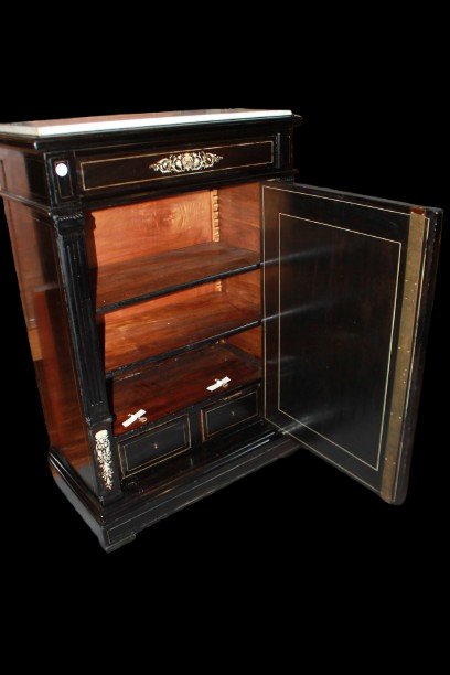 Elegant Lombard Sideboard From The Early 19th Century-photo-5