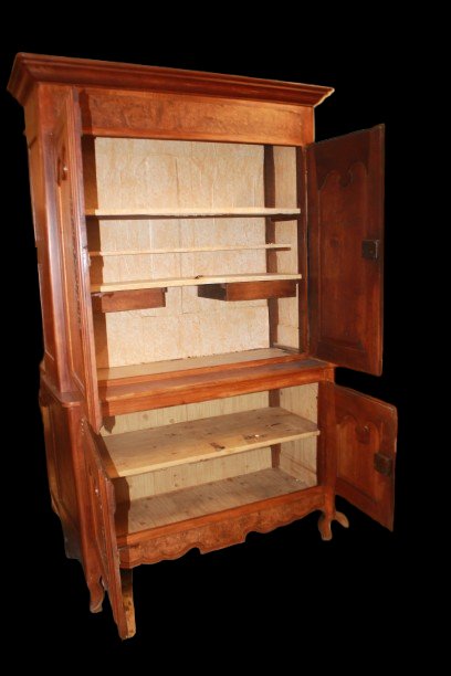 Double-body Sideboard In The Provençal Style, Made Of Cherry Wood-photo-1
