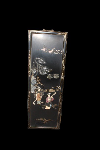 6 Decorative Chinese Panels – First Half Of The 20th Century-photo-6