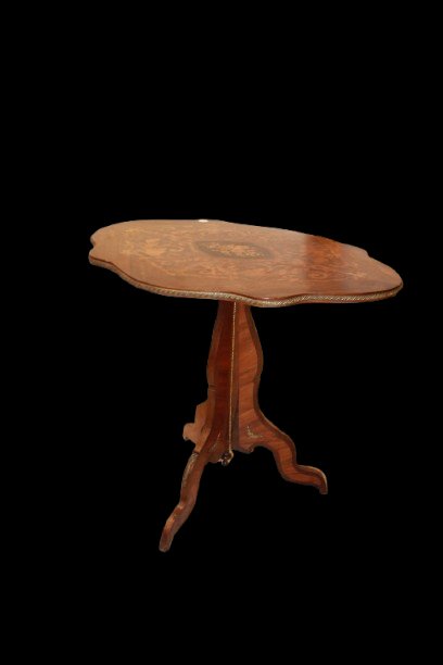 Louis XV-style Coffee Table With A Folding Top ("sail-style")-photo-4