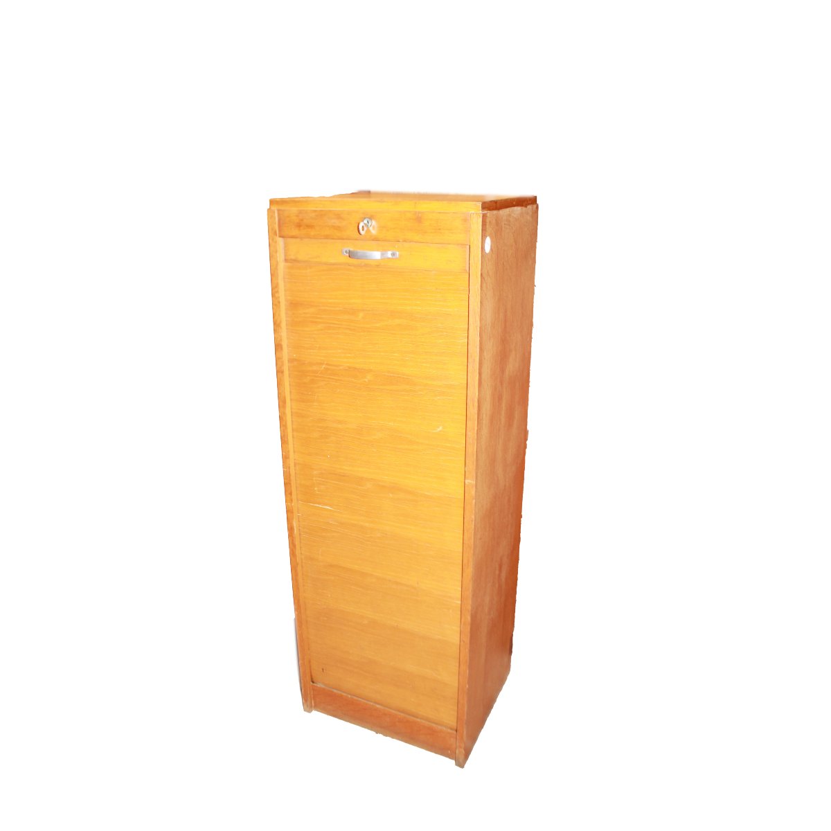 Oak Roll-top Office Document Cabinet, Early 20th Century