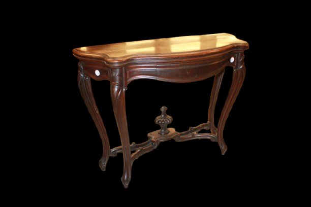 Table à Jeux Ancienne Française en Palissandre, Style Louis-Philippe, XIXe Siècle-photo-1