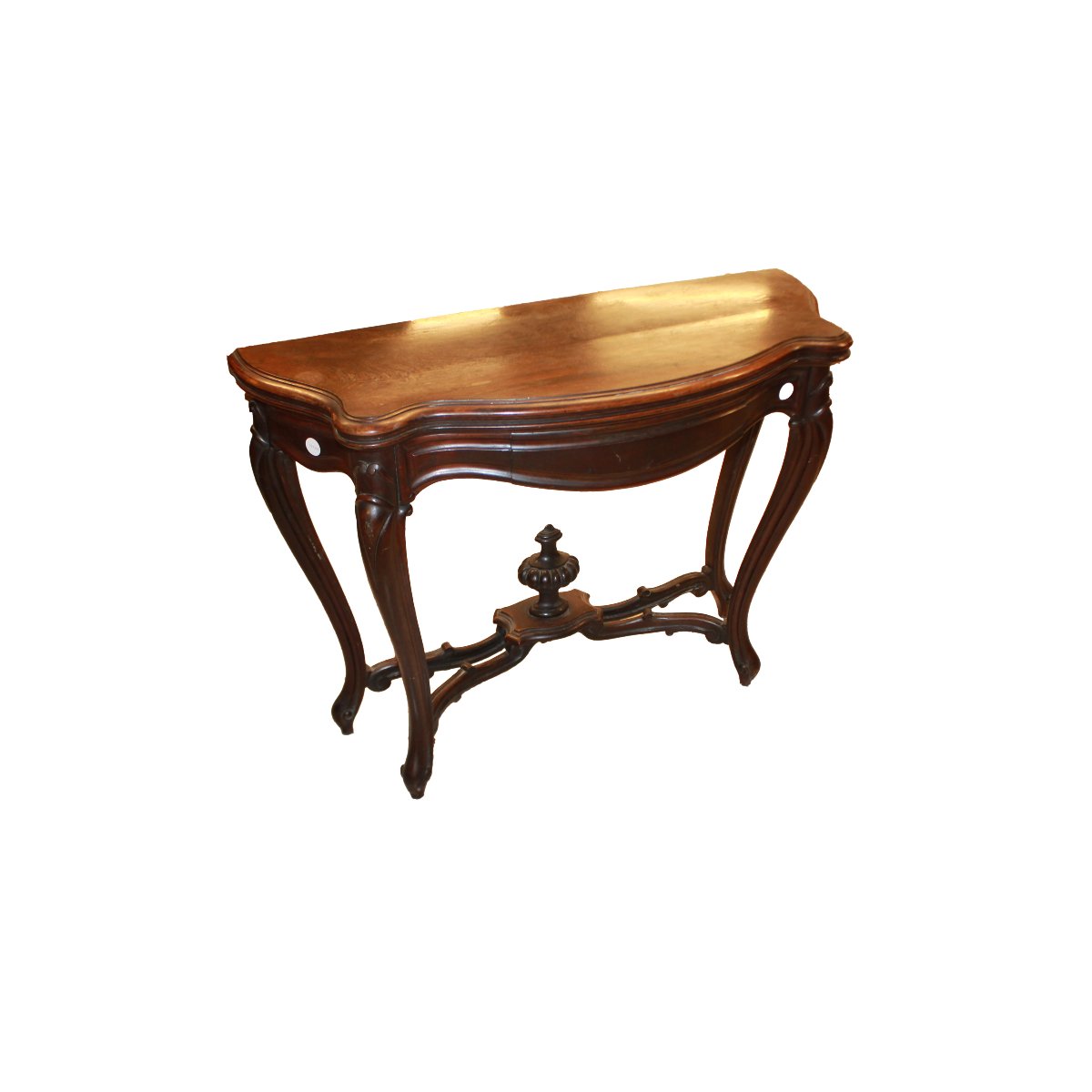Table à Jeux Ancienne Française en Palissandre, Style Louis-Philippe, XIXe Siècle