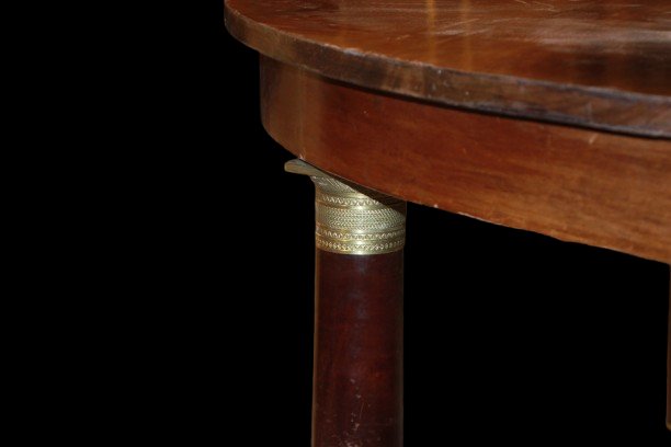 Late 19th-century French Empire-style Extendable Dining Table-photo-2