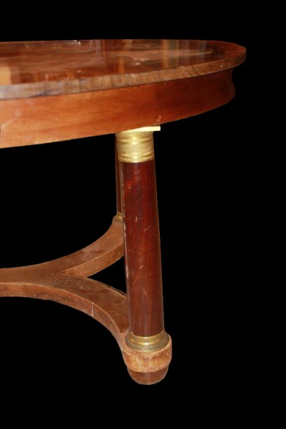Late 19th-century French Empire-style Extendable Dining Table-photo-4