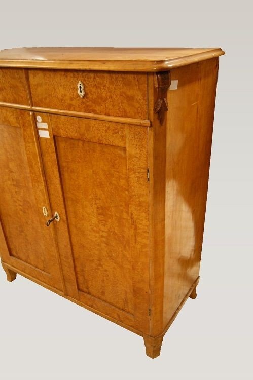 High Buffet In Birch From Northern Europe From The 1800s-photo-3