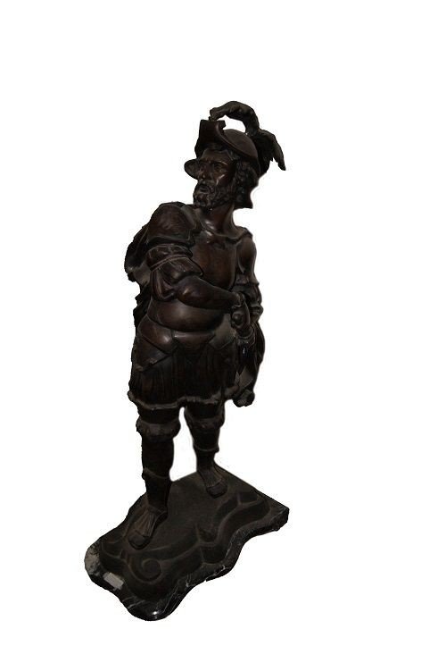 Paire De Cavaliers En Bronze De 1800 Sculptures Françaises
