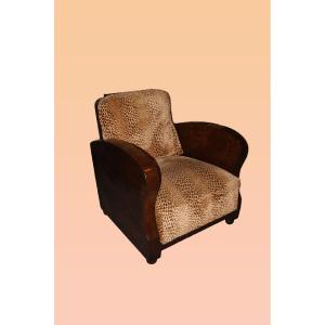 French Art Deco Style Armchairs From The Early 1900s