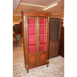 French Two-door Display Cabinet From The Second Half Of The 19th Century, Napoleon III 