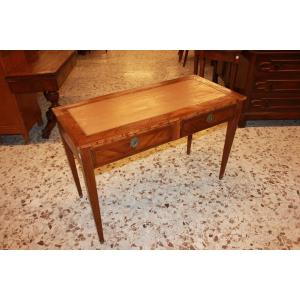 French Writing Desk From The Second Half Of The 19th Century, In The Louis XVI Style