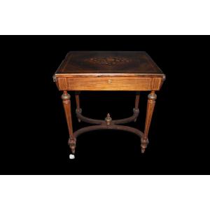 Louis XVI Style Winged Table – Second Half Of The 19th Century