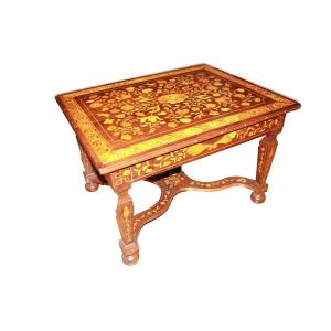 Dutch Inlaid Rosewood Table – Late 18th Century