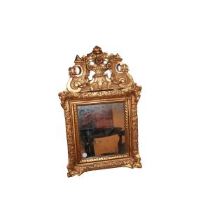 French Giltwood Mirror – Late 18th Century