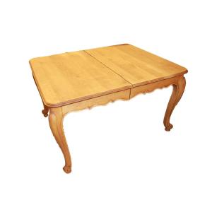 19th-century Provençal Extendable Table In Oak (unvarnished)