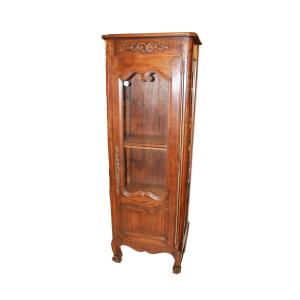 Small 19th-century Provençal Display Cabinet Made Of Oak