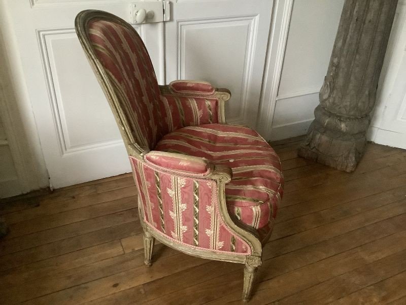 Louis XVI Period Shepherdess Stamped Delanois-photo-4