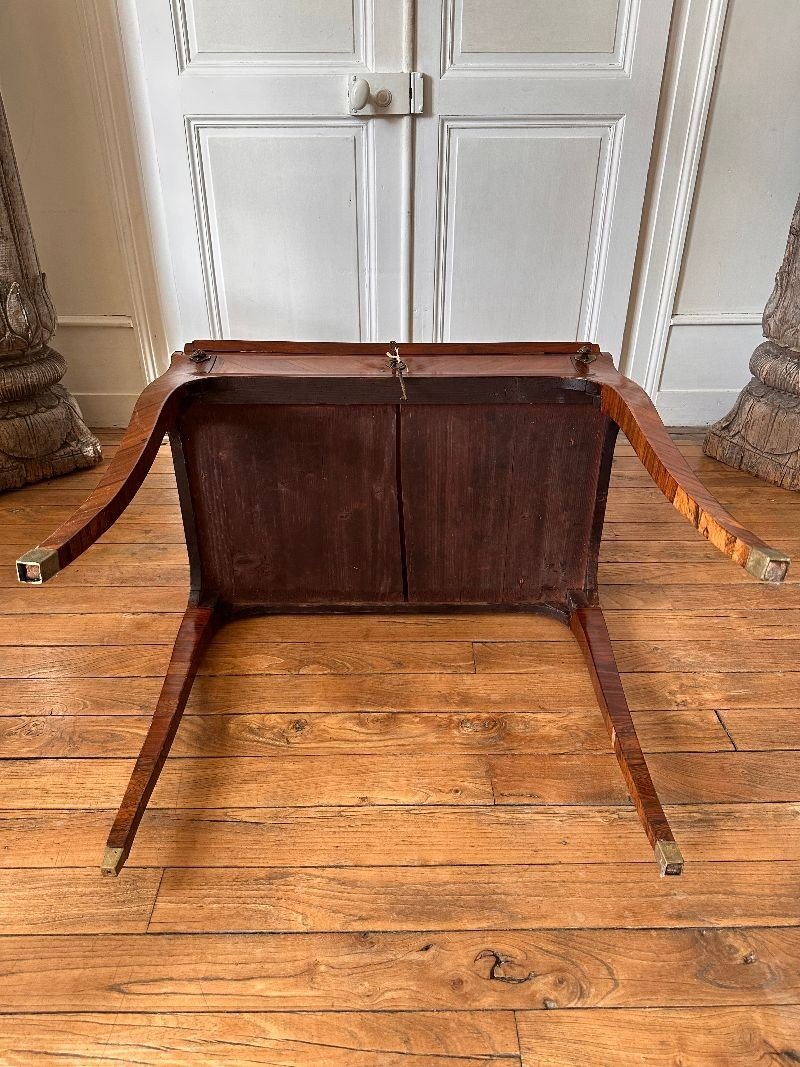 Bureau De Pente époque Louis XV-photo-1