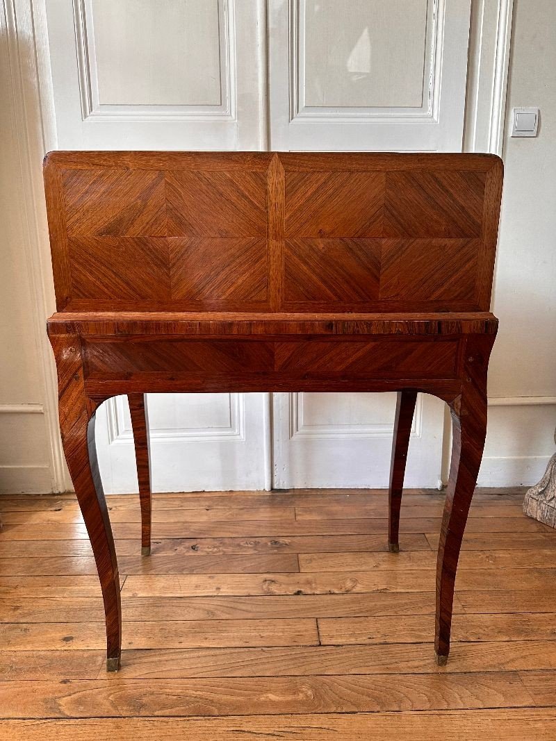 Bureau De Pente époque Louis XV-photo-2